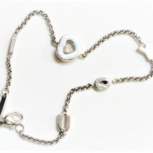 Chopard Happy Diamonds Heart Bracelet I LOVE U
